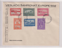 YUGOSLAVIA,1932 ROWING Nice Cover - Covers & Documents