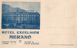 MERANO - HOTEL EXCELSIOR - F.P. - Merano