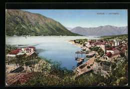 AK Kotor, Hafenpartie Aus Der Vogelschau - Montenegro