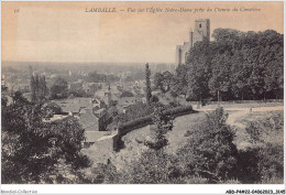 ABDP4-22-0320 - LAMBALLE - Vue De L'Eglise Notre Dame Prise Du Chemin Du Cimetiere - Lamballe