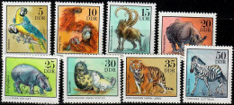1975 Zootiere Mi 2030-7 / Sc 1630-7 / YT 1711-8 Postfrisch / Neuf Sans Charniere / MNH - Ungebraucht
