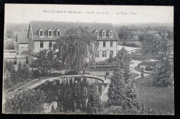 Delcampe - 91 - Ecole  Saint Nicolas D'IGNY - La Pièce D'Eau - Igny