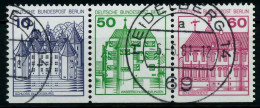 BERLIN ZUSAMMENDRUCK Nr W76 Zentrisch Gestempelt 3ER STR X78478E - Se-Tenant