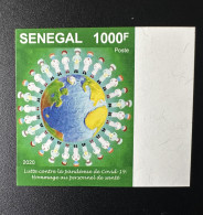 Sénégal 2020 Mi. 2266 ND IMPERF Struggle Against Lutte Contre Pandemie COVID-19 Pandemic Coronavirus - Emissions Communes