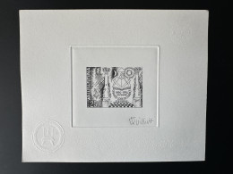 Wallis Futuna 1994 YT 470 épreuve D'artiste Proof Centenaire Loge France Freemason Masonic Lodge Century Freimaurer - Massoneria