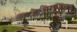 CPA Deauville Plage Fleurie Normandy Hotel Et Boulevard Cornuche - Deauville
