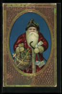 AK Weihnachtsmann Mit Geschenken - Kerstman