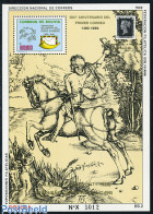 Bolivia 1989 European Post S/s, Mint NH, Nature - Horses - Post - Stamps On Stamps - U.P.U. - Art - Dürer, Albrecht - Post