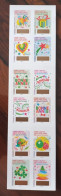 FRANCE 2016 CARNET TIMBRES BC1336 Autoadhésifs VOEUX A GRATTER NEUF** TTB NON PLIE - Carnets