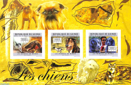 Guinea, Republic 2011 Dogs 3v, Imperforated, Mint NH, Nature - Dogs - Altri & Non Classificati