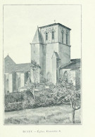 1903 - Phototypie - 1903 - Phototypie - Benet (Vendée) - L'église - Sin Clasificación