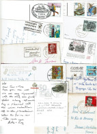 ALLEMAGNE / Lot De 780 C.P.M. Timbrées - 500 Postales Min.