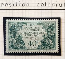 Soudan 1931. Neuf *. Colonies Françaises - Ungebraucht