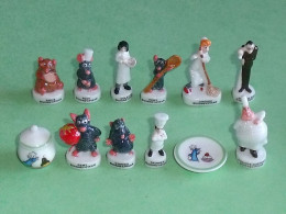 TC17 / Fèves / Série De Fève Complète : Ratatouille 2009 - Disney