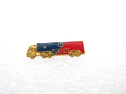 PIN'S    LES ROUTIERS - Transportation