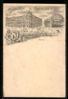 AK Berlin, Central-Hotel - Mitte
