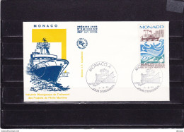 MONACO 1985 INDUSTRIE DE LA PÊCHE FDC Yvert 1499 - FDC
