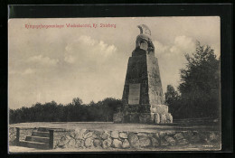 AK Wiedenborstel /Kr. Steinberg, Monument Im Kriegsgefangenenlager - Weltkrieg 1914-18