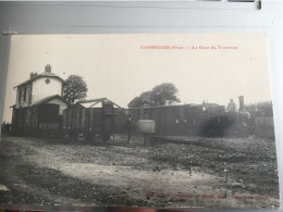 CARROUGES LA GARE (Tramway Rural Sur Voie Métrique - Ligne De Carrouges) - Carrouges