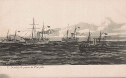 Delcampe - VENEZUELA NAVIRES DE GUERRE CPA BON ETAT - Venezuela