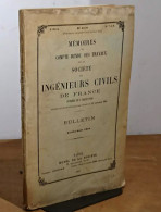 COLLECTIF  - MEMOIRES ET COMPTE RENDU DES TRAVAUX DE LA SOCIETE DES INGENIEURS CIV - 1901-1940