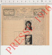 2 Vues Doc 1916 Maréchal Lefebvre Duc De Dantzig + Marquis De Pérignon Portrait Histoire De France - Sin Clasificación