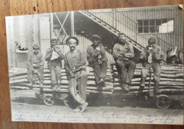 CPA 1905 Mines De Lens Groupe De Mineurs Fosse 12 Vieux Métier - Lens
