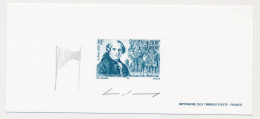 France 2000 - Epreuve / Proof Signed By Engraver Henri Louis Duhamel Du Monceau - Botanist - Bäume