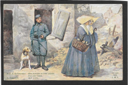 SOLOMKO - Soldat, Deux Bonnes Soeurs - Guerre - Bleu Horizon Et Bleu Celeste - Solomko, S.