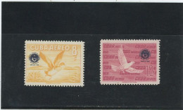 CUBA- 1960 -P A  -OISEAUX  -Y&T N°210-N°211  N* - - Ungebraucht