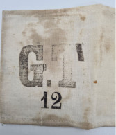 WW2 . Préfecture De Charente. Ancien Brassard. Groupe à La Libération. - 1939-45