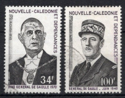 France Nlle Calédonie - Série Oblitérée 377 à 378 De 1971 - Gebraucht