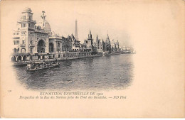 PARIS - Exposition Universelle De 1900 - Perspective De La Rue Des Nations Prise Du Pont Des Invalides - Très Bon état - Ausstellungen