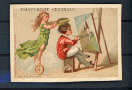 CHROMO - TEINTURERIE CENTRALE CHAMPROMIS LACHAISE À PONT DE VAUX (CHATEAU EN ESPAGNE) - Sonstige & Ohne Zuordnung