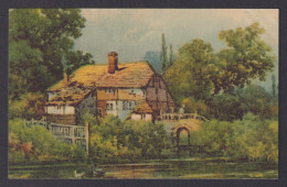 Vinatga Postcard GERMANY, Wenau Pastell No 665, Farmhouse, Countryside - 1900-1949