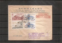 Vietnam Du Nord ( Lettre Par Avion De 1964 De Hanoi Vers La Belgique à Voir ) - Vietnam