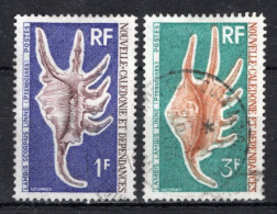 France Nlle Calédonie - Série Oblitérée 379 à 380 De 1972 - Gebraucht
