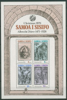 Samoa 1978 Weihnachten Stiche Von Albrecht Dürer Block 17 Postfrisch (C41274) - Samoa (Staat)