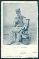 Napoli Costumi PIEGA Cartolina KV6456 - Napoli
