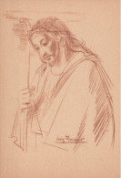 CARTOLINA  TEMATICA ARTE DISEGNI ILLUSTRATORE LUIGI FILOCAMO SAN GIUSEPPE NON VIAGGIATA - Verzamelingen & Kavels