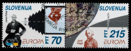 SLOWENIEN 1994 Nr 80 Und 81 Gestempelt WAAGR PAAR S0462AA - Slovenia