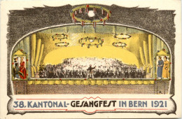 Bern - 38. Kantonal Gesangsfest 1921 - Bern
