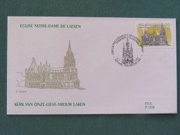 Belgium 1997 FDC On Cover - Tourism - Laeken Church - Covers & Documents