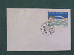 Belgium 1992 FDC On Cover - Europa - Compass - Rainbow - Covers & Documents