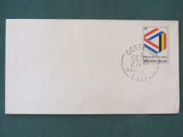 Belgium 1969 FDC Or Special Cancel On Cover - BENELUX - Flags - Lettres & Documents