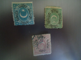 TURKEY OTTOMAN EMPIRE  USED 1 MLN 2  STAMPS   1865 - Ungebraucht