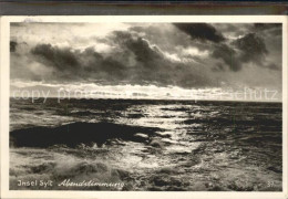 Sylt Meer Abend - Sylt