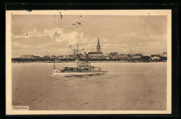 AK Radolfzell, Ortsansicht Mit Dampfschiff - Radolfzell