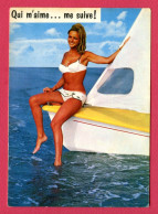 CP (Réf : HH433) (FANTAISIE FEMMES) à Bord Du Bateau - Donne
