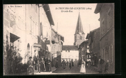 CPA St-Trivier-de-Courtes, Grande-Rue - Unclassified